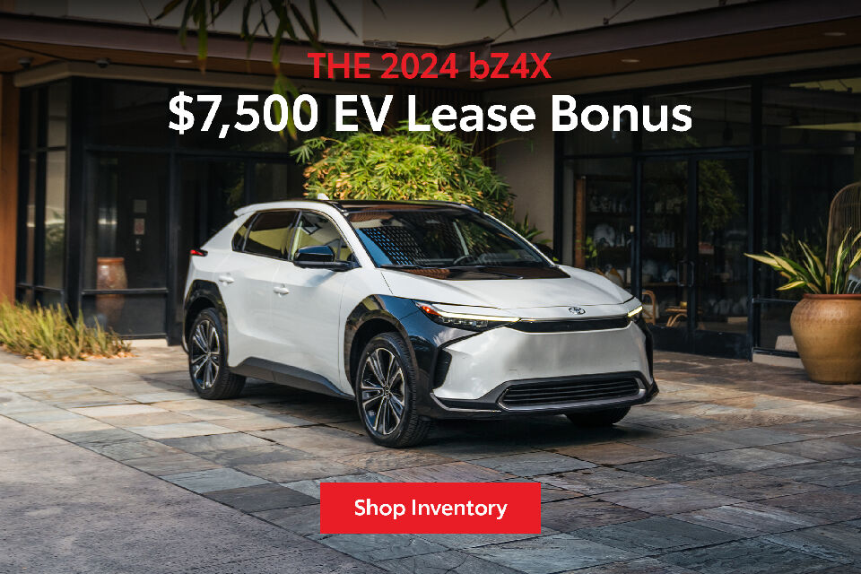 2024 bZ4X $7,500 EV Lease Bonus